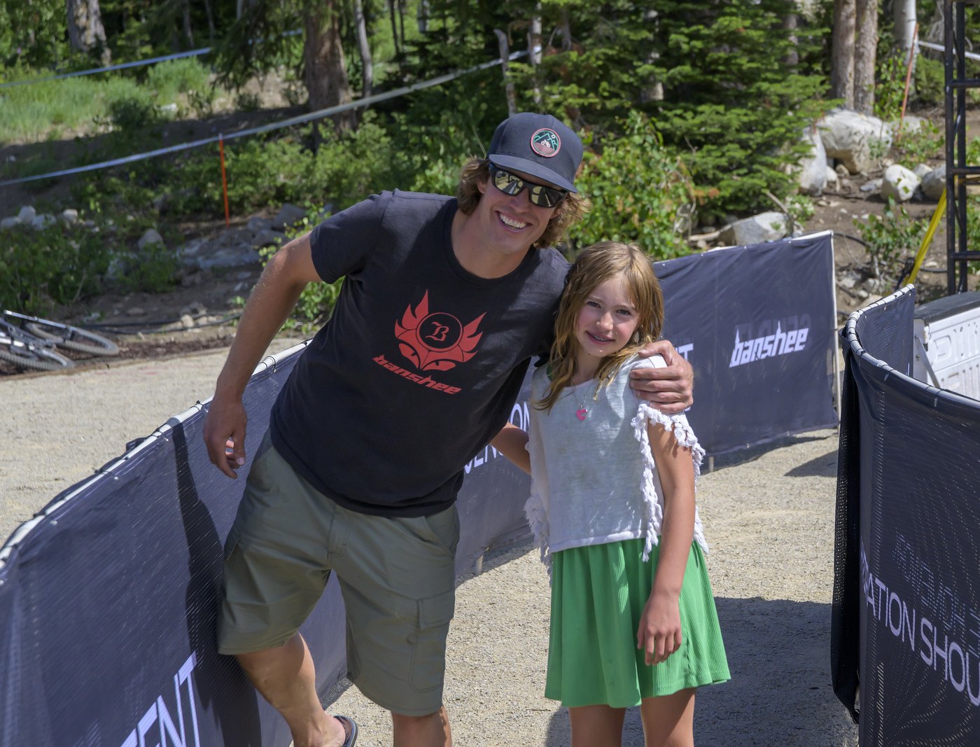Brian Buell of Banshee Bikes at the Mountain States Cup, Solitude